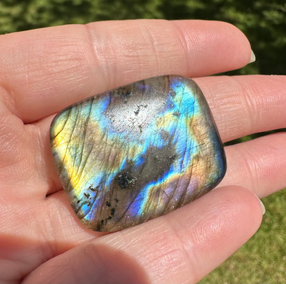 Rectangle Labradorite Cabochon 5a