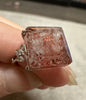 Sterling 925 Super 7 Strawberry Quartz Ring #32