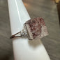 Sterling 925 Super 7 Strawberry Quartz Ring #16