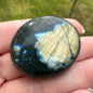 Oval Labradorite Cabochon 39a