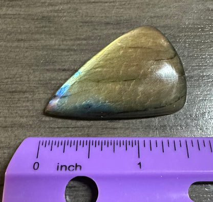 Pearshape Labradorite Cabochon 19a