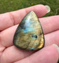 Pearshape Labradorite Cabochon 14a