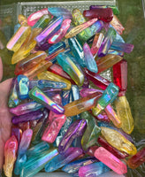 Aura Colorful Clear Quartz