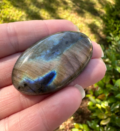 Oval Labradorite Cabochon 46a