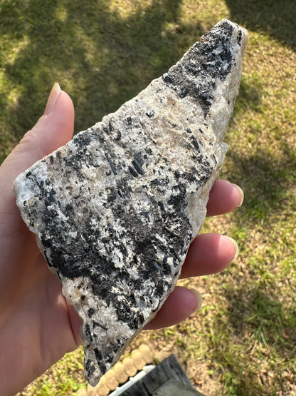 Black Tourmaline in Matrix Specimen