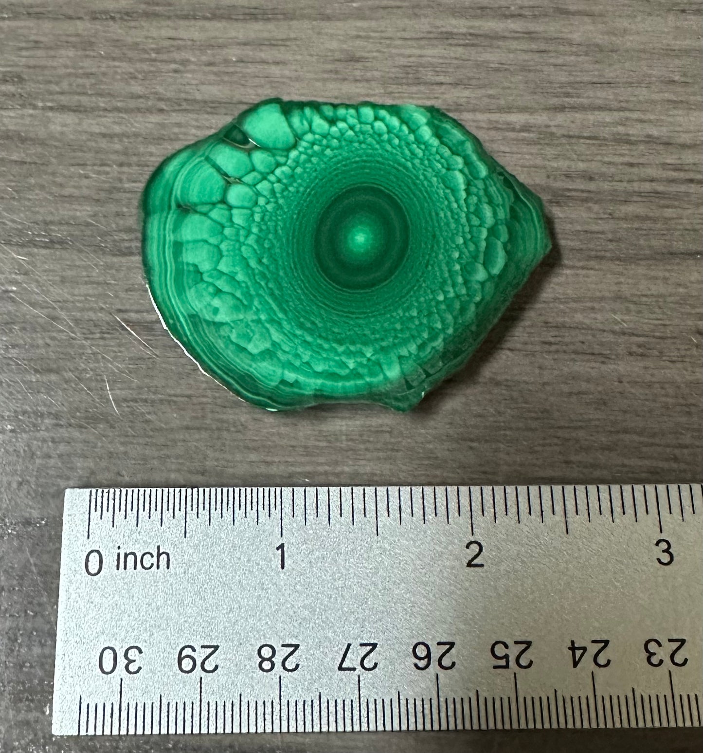 Exquisite Malachite Polished Slice