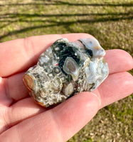 6th Vein Ocean Jasper Polished Freeform #14