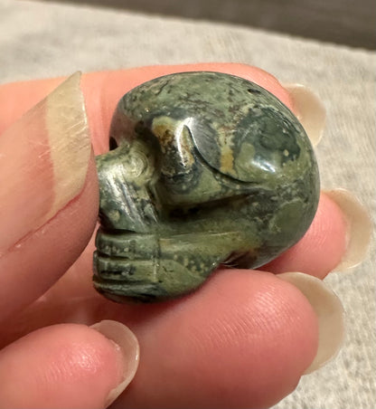 Kambaba Jasper Skull