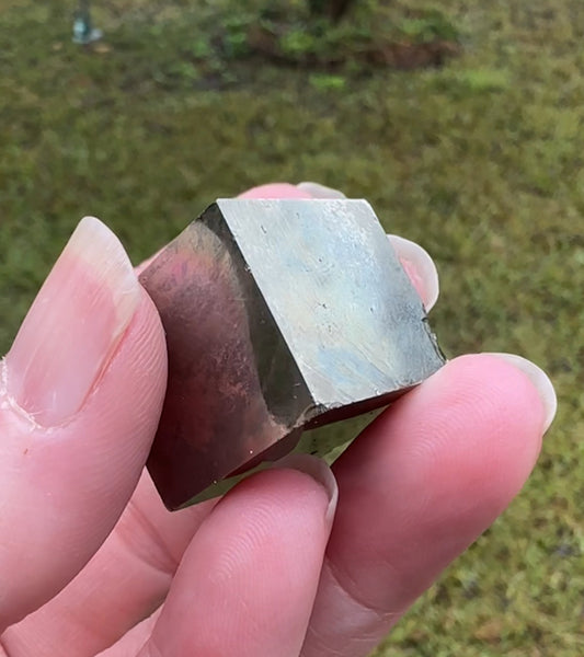 Natural Pyrite Cube