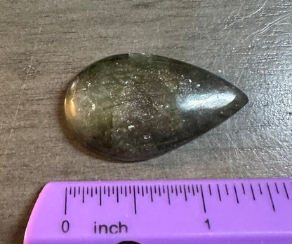 Pearshape Labradorite Cabochon 70a