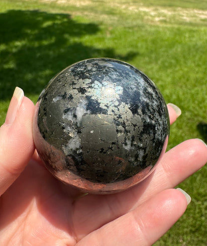 Black Pyrite Sphere 55.18mm #3