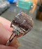 Sterling 925 Super 7 Strawberry Quartz Ring #17