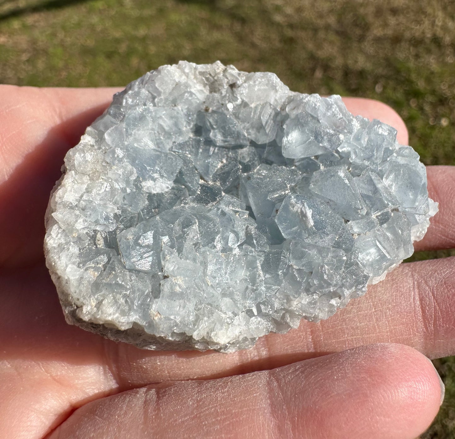 Celestite Cluster Specimen #3