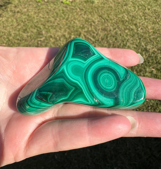 Polished Malachite Freeform #7 Zaire, Africa