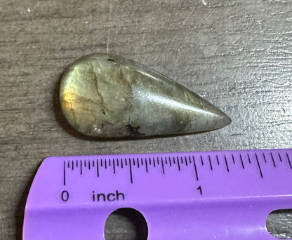 Pearshape Labradorite Cabochon 29a