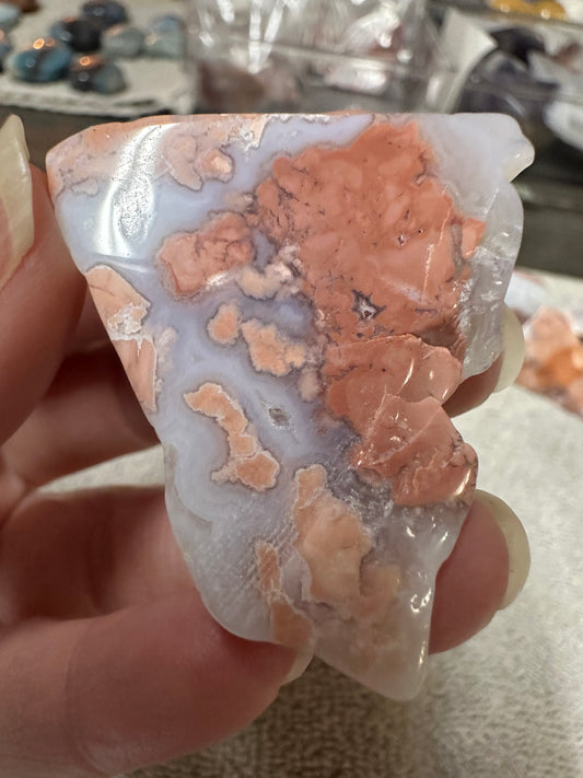 Pink Agate Freeform #23