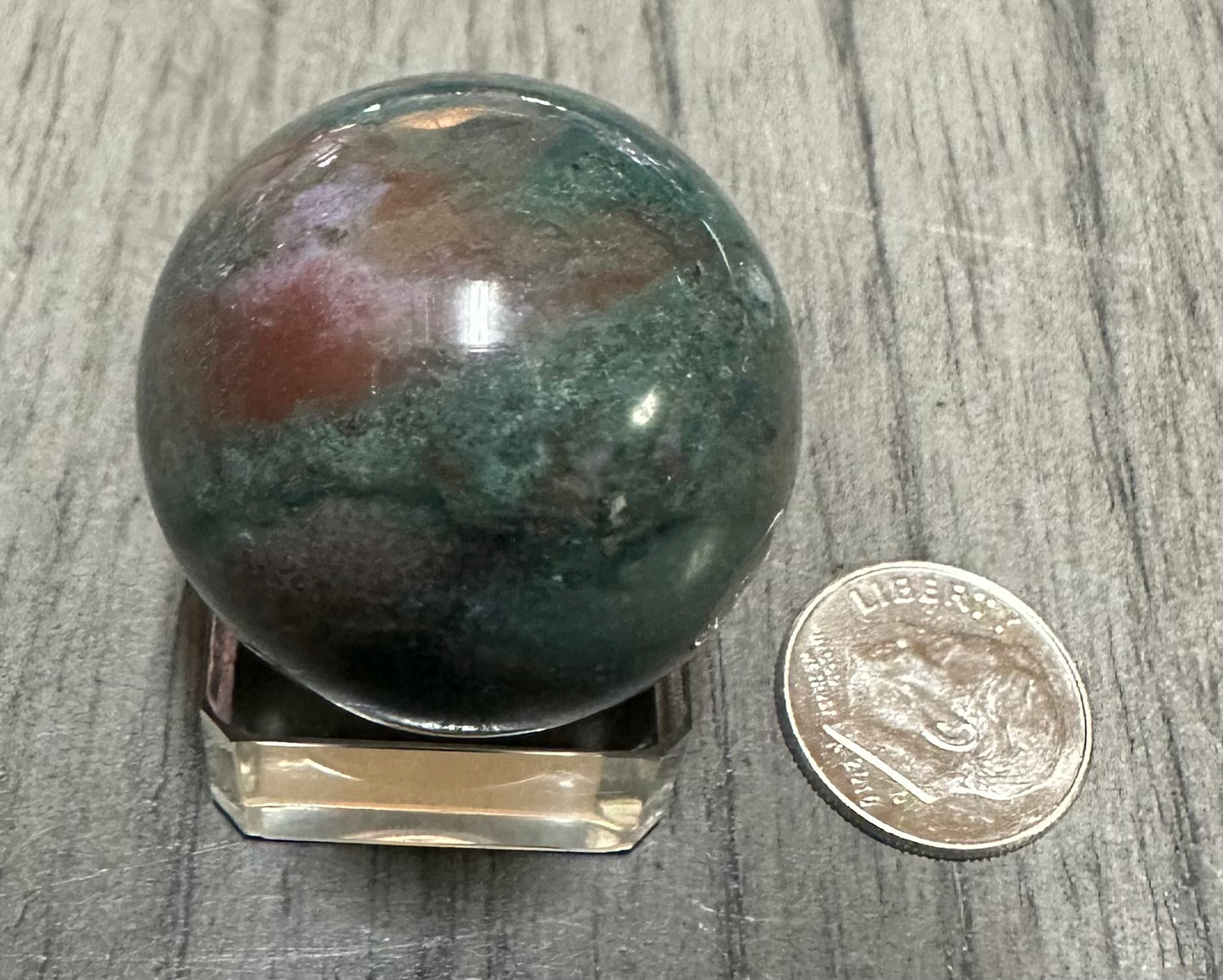 Moss Agate Sphere #7