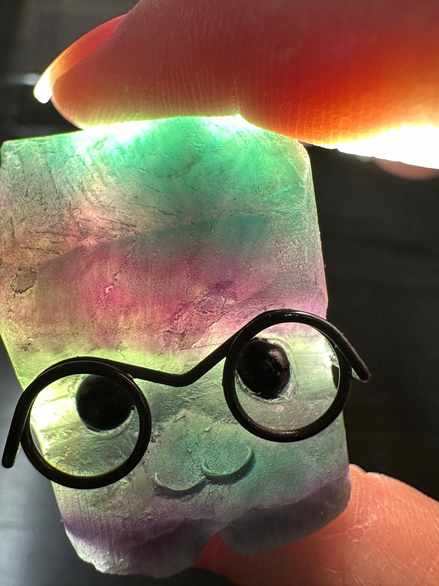 Gemstone Buddies with Glasses