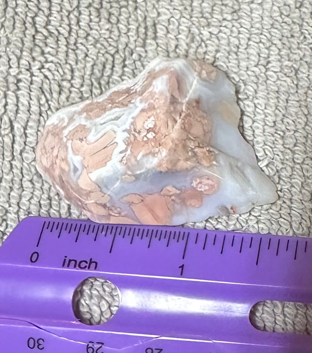 Pink Agate Freeform #31