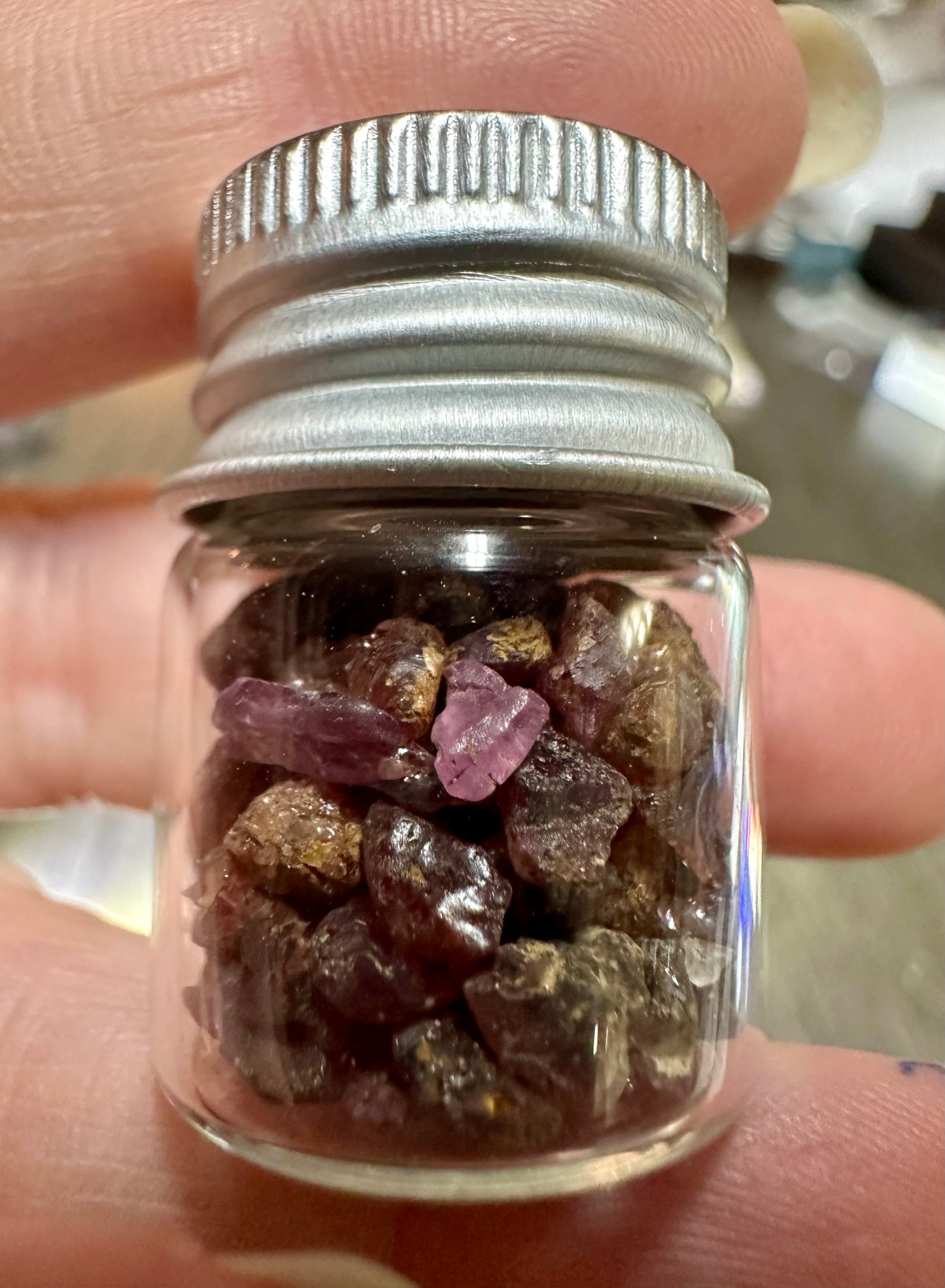 Garnet Specimens from NC