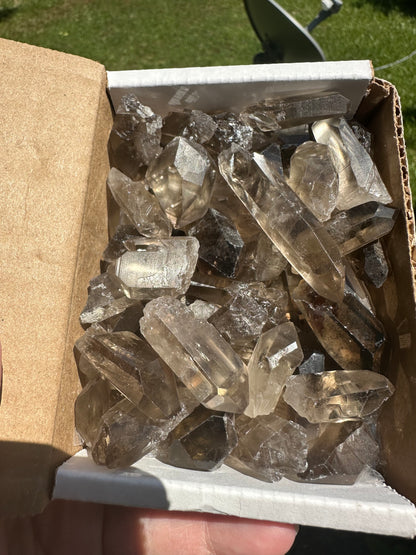 Smokey Quartz Points