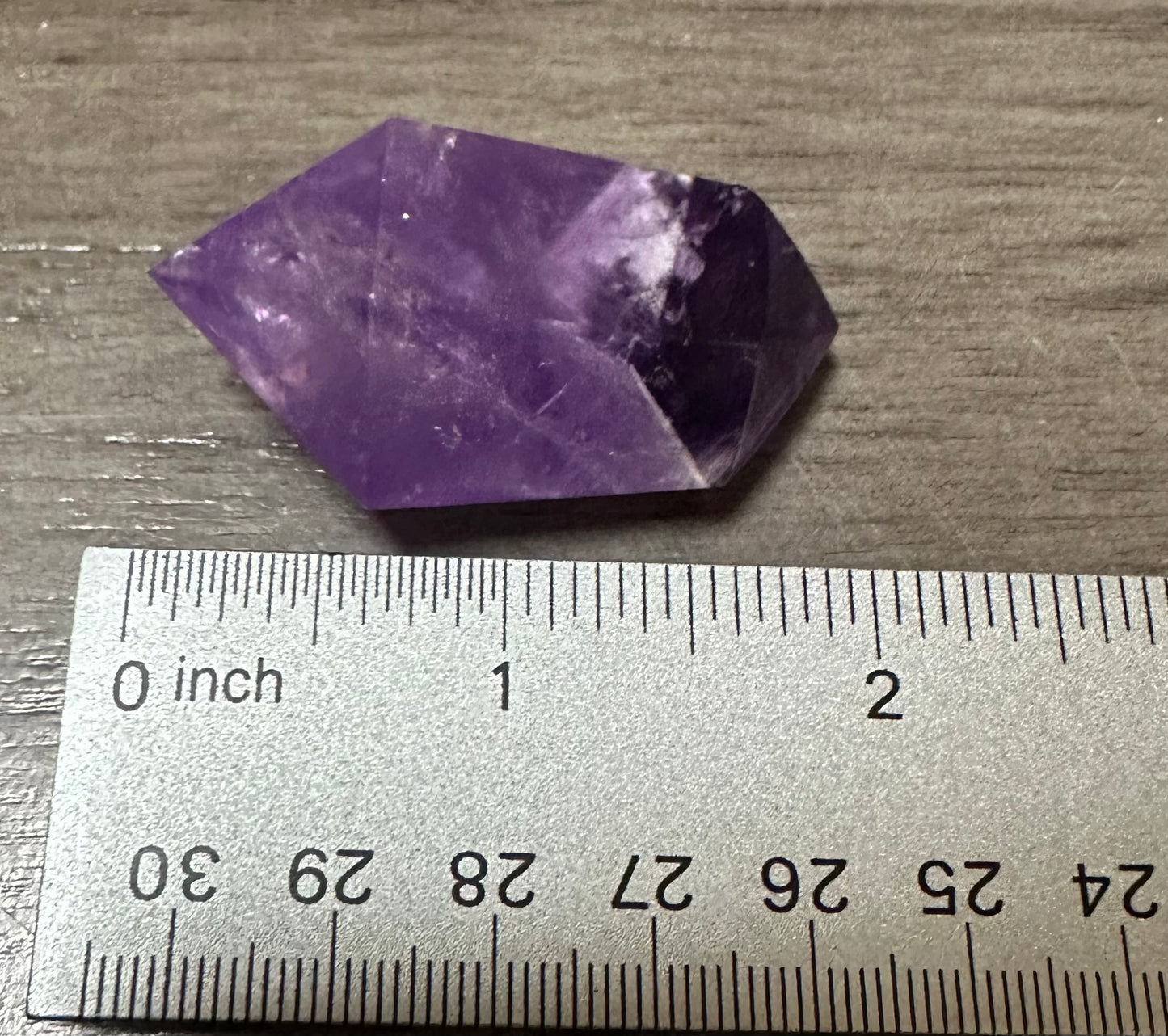 Double Terminated Phantom Amethyst Scepter Wand #6