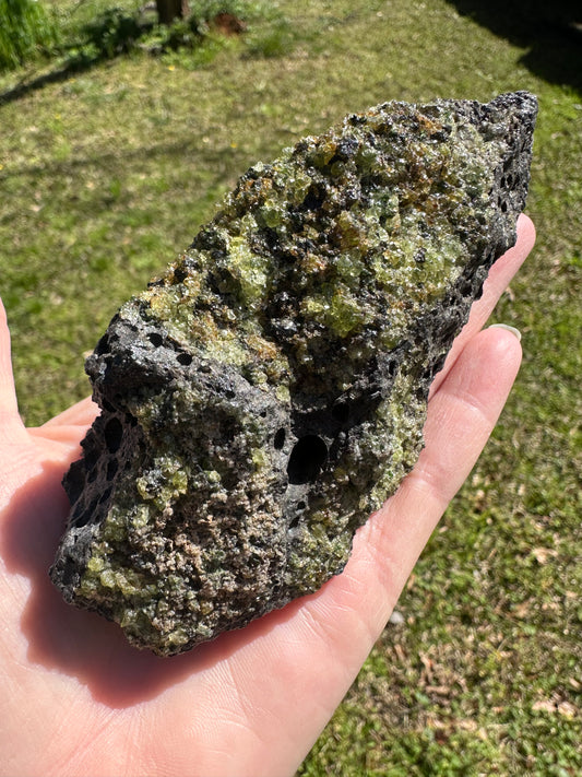 Peridot From Peridot Mesa, Arizona San Carlos Basalt, Gila County