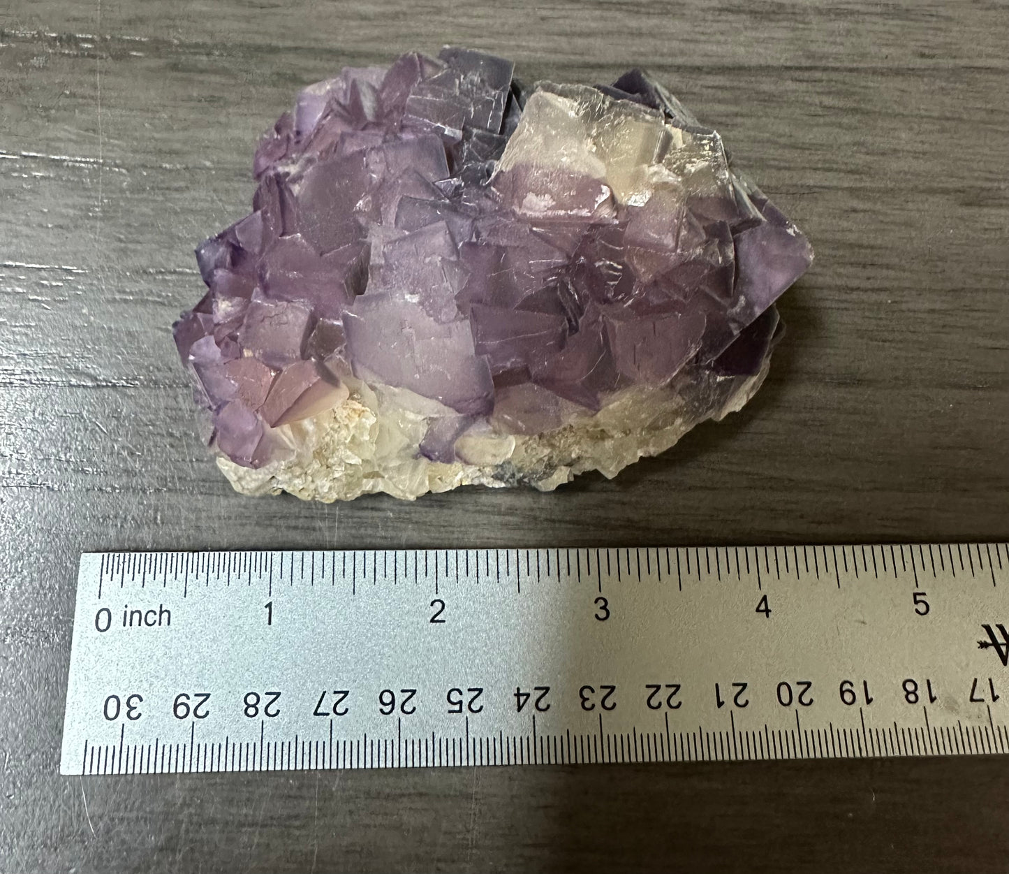 Cubic Purple Fluorite Specimen #1