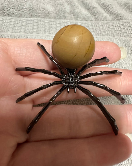 Spider with Jasper Sphere