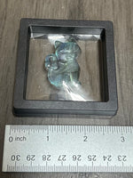 Labradorite Whimsical Cat with Case