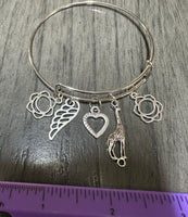 Charm Bangle Bracelets