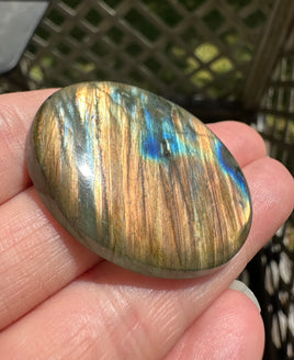 Oval Labradorite Cabochon 88a