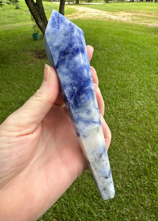 Large Sodalite Scepter #9