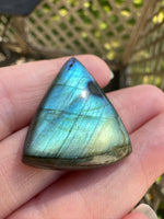 Triangle Labradorite Cabochon 79a