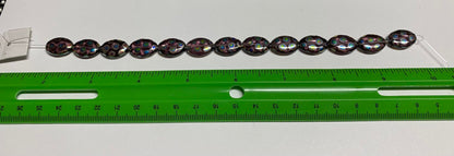 Czech Oval Bead Strand