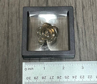 Labradorite Rose Carving with Case