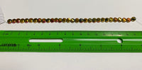 Multi-Color Glass Faceted Bead Strand