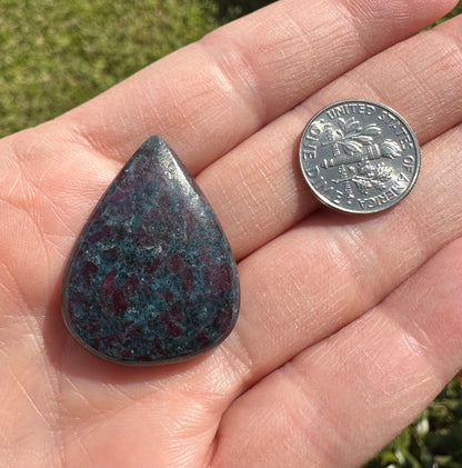 Ruby Kyanite Cabochon #13