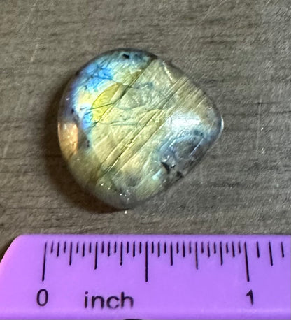 Pearshape Labradorite Cabochon 49a