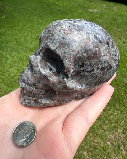 Emberlite aka Yooperlite Skull Uv Reactive