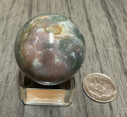 Moss Agate Sphere #9