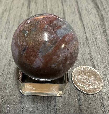 Moss Agate Sphere #6