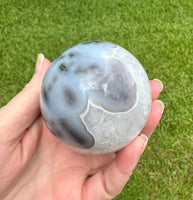 Moss Agate Crystal Ball Sphere 66.91mm #2