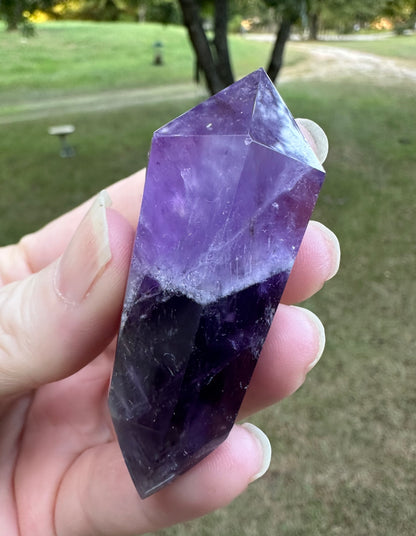 Double Terminated Phantom Amethyst Scepter Wand #16