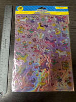 50 Count Laser Stickers Fairies and Horses