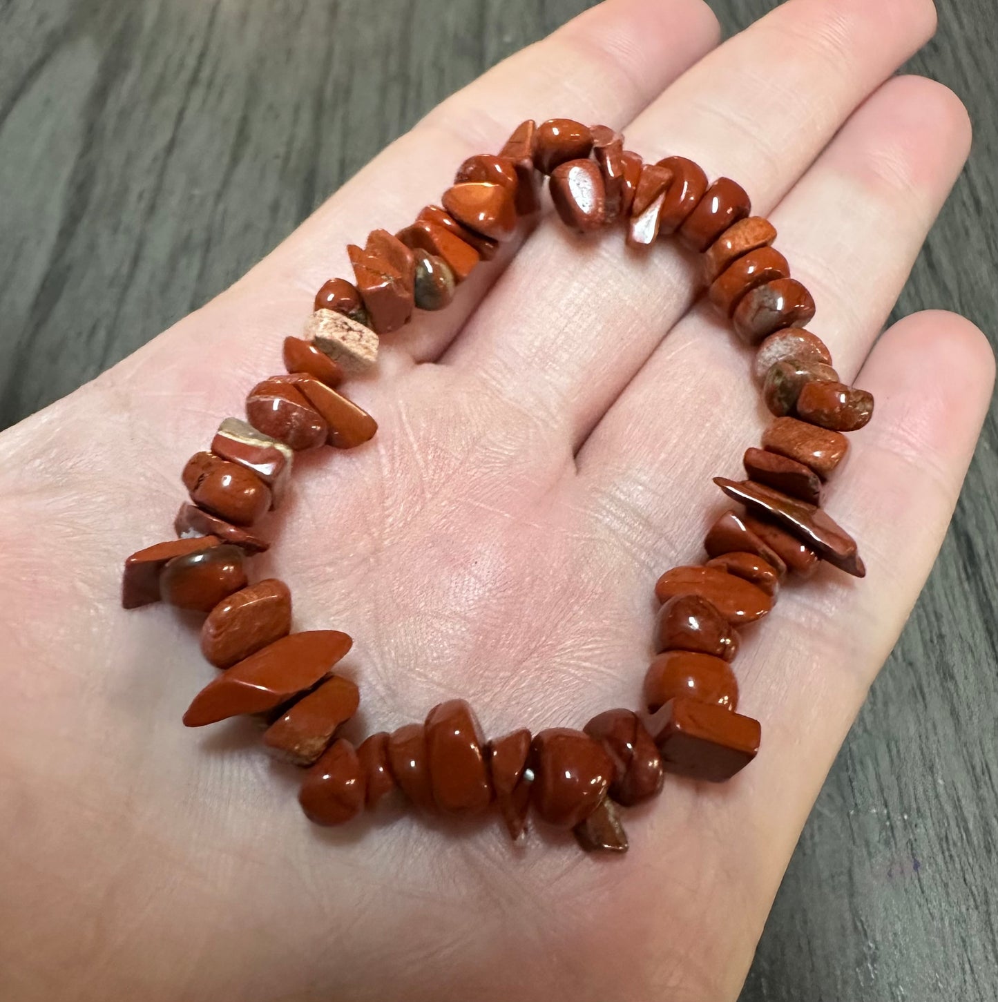 Trendy Gemstone Chip Bracelets