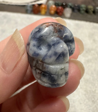 Sodalite Skull