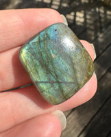 Square Labradorite Cabochon 80a