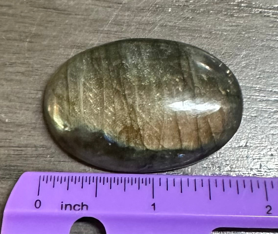 Oval Labradorite Cabochon 8a