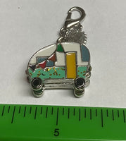 Nickel Free Camper Clip Charm Necklace